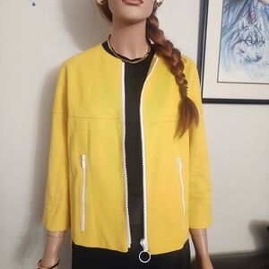 Akris Punto Women's Jacket with White Accents